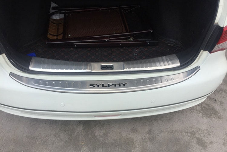 Old Xuan Comfort Rear Guard Board Decoration Retrofit Classic Xuan trunk protective foot pedal tailbox rear bumper bar sill bar-Taobao