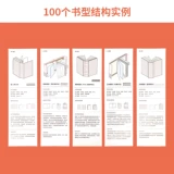 Книга книжных сокровищ, образец образец структуры книжного типа, Книжный переплет, 100 случаев книжного типа, 7 основных типов структур