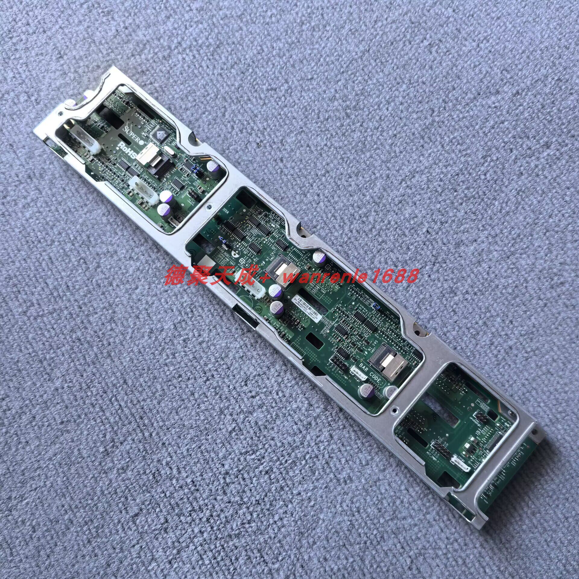 原裝超微 SAS826A REV 1.00 12盤位 SAS SATA硬碟背板 主機殼硬碟板
