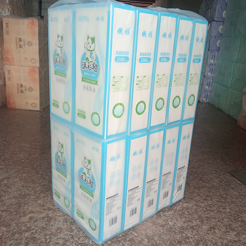 Nen Ya Rui Cai Cat Multi-Functional Hanging Tissue Paper for Home Use, 5-Layer Thickened Tissue Paper