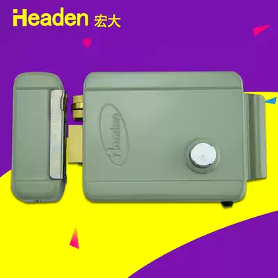 Hongda electric control lock home silent lock spiritual lock motor lock silent electromechanical lock community rental house access control electric lock