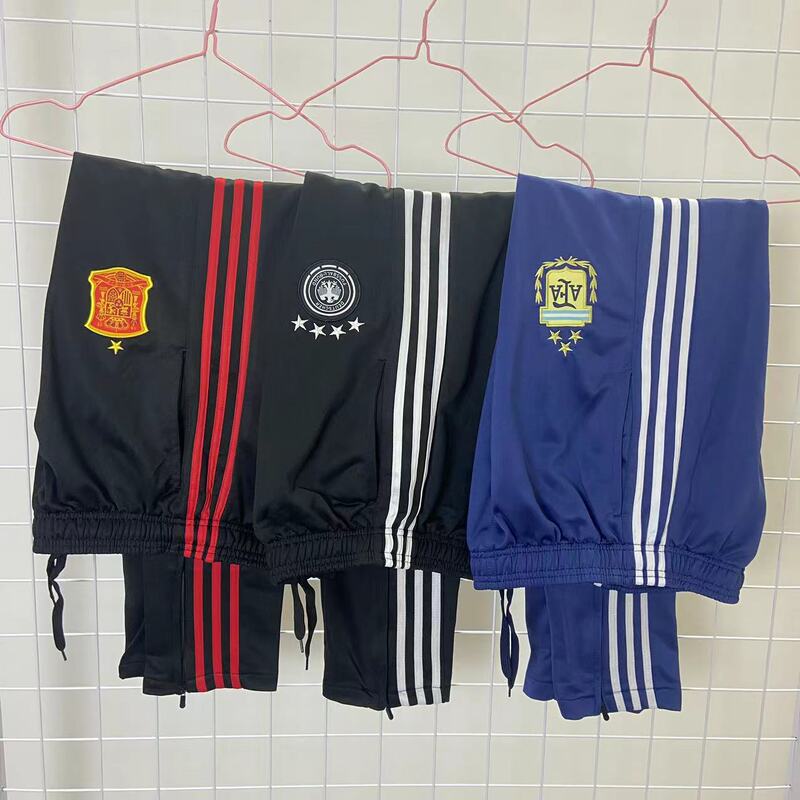 Trendy Straight-Leg Long Pants for Football Training, Durable and Wear-Resistant, Suitable for Real Madrid, Juventus, Argentina, Germany, Spain Trendy Straight-Leg Long Pants for Football Training, Durable and Wear-Resistant, Suitable for Real Madrid, Juventus, Argentina, Germany, Spain
