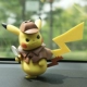 Pikachu trang trí ô tô hoạt hình sáng tạo hoạt hình khung xe búp bê chạy bằng tay bảng điều khiển trung tâm phụ kiện ô tô trang trí - Vòng đeo tay Clasp