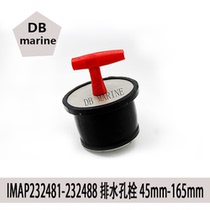 IMPA232481-232488 Marine stainless steel drain Plug 45mm-165mm Scupper Plug