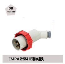 IMPA792754IEC standard waterproof power plug Red P12-3B four-hole power plug Marine plug