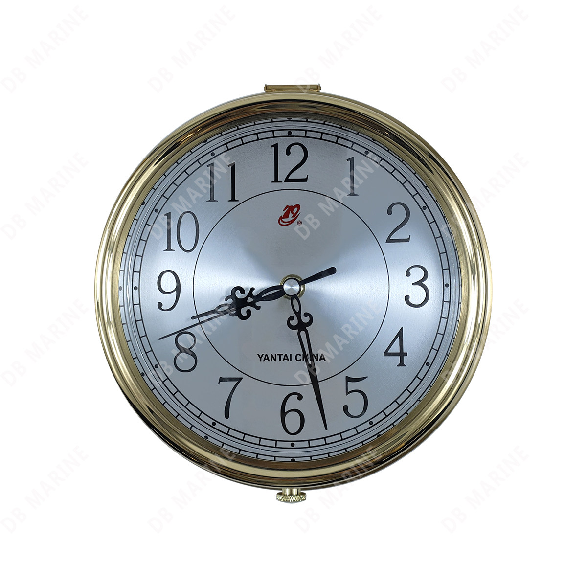 370204 nautical marine quartz clock quartz ship bell bronze shell clock nautical chronograph with CCS certificate