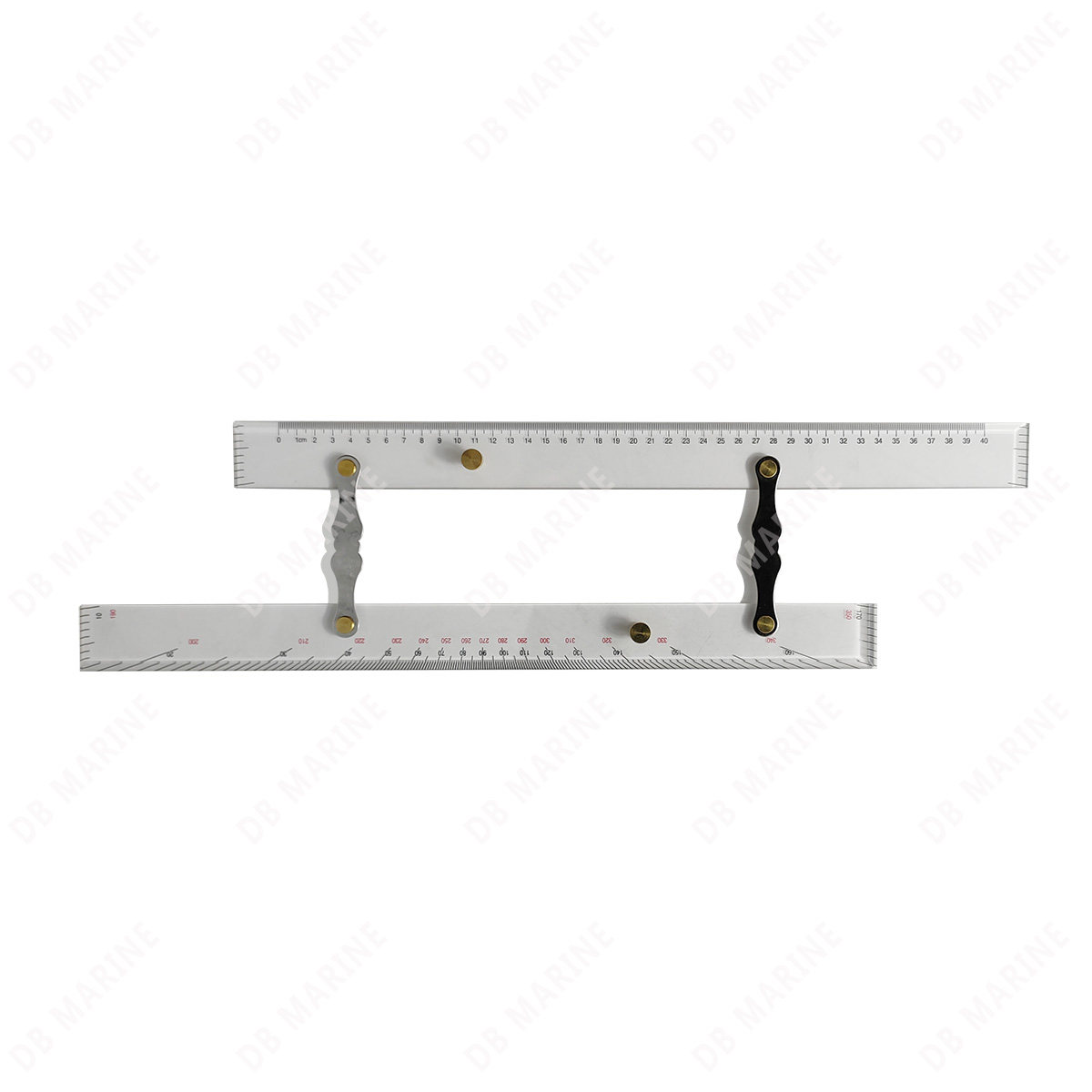 IMPA371001 371002 parallel ruler 450600m m nautical mapping ruler parallel set gauge pull ruler