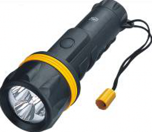 IMPA792283 Rubber flashlight Led flashlight 503-7C marine flashlight without battery