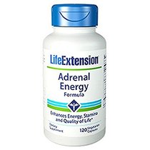 Life Extension Adrenal Energy Formula Vegetarian Capsules