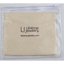 Lifetime Jewelry Polishing Cloth Professional Cleaner for