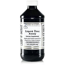 Liquid Zinc Assay by Premier Research Labs (8 fl oz)