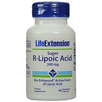 Life Extension Super R-Lipoic Acid 240mg 60-Count