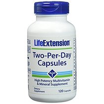 Life Extension Two Per Day Capsules 120 Count