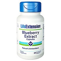 Life Extension Blueberry Extract 60 vegetarian capsules