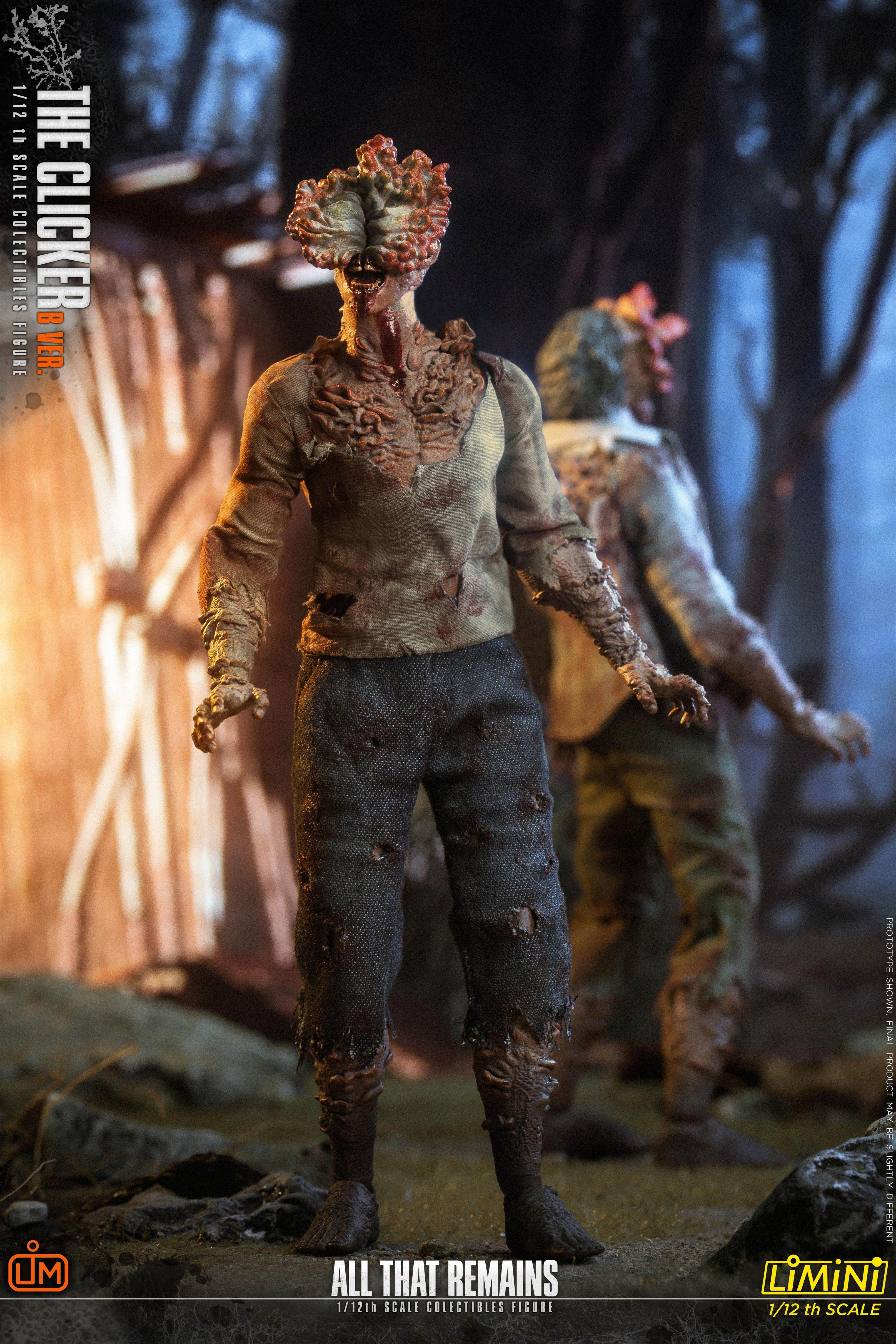 LimToys LMN010B 1/12 Last of Us The Clicker Zombie Action Figure