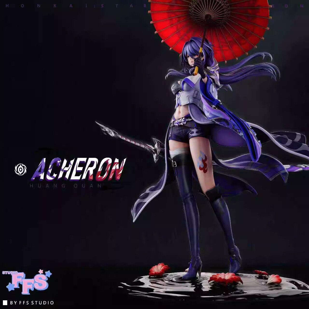 FFS Studio Acheron Huang Quan 1/6 Female Resin Statue H36cm | eBay