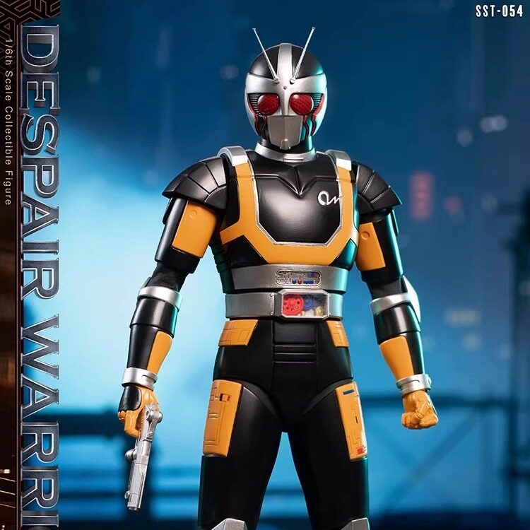 仅补款Soosootoys 1/6 SST-054 假面骑士悲伤王子Black RX 可动，收藏级