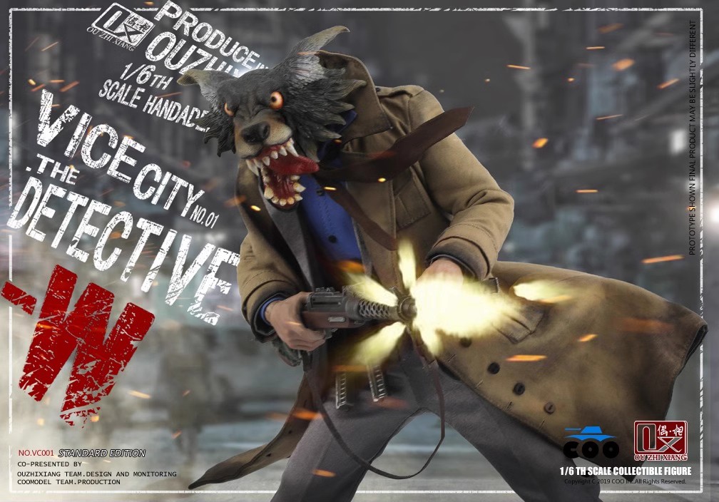 COOMODEL OU ZHI XIANG STUDIO 1/6 Crime City Detective W VC001
