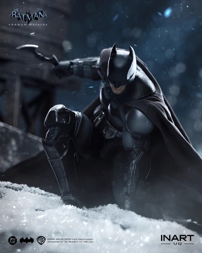 2026NEW Inart 1/12 Batman: Arkham Origins Action Figure In Stock