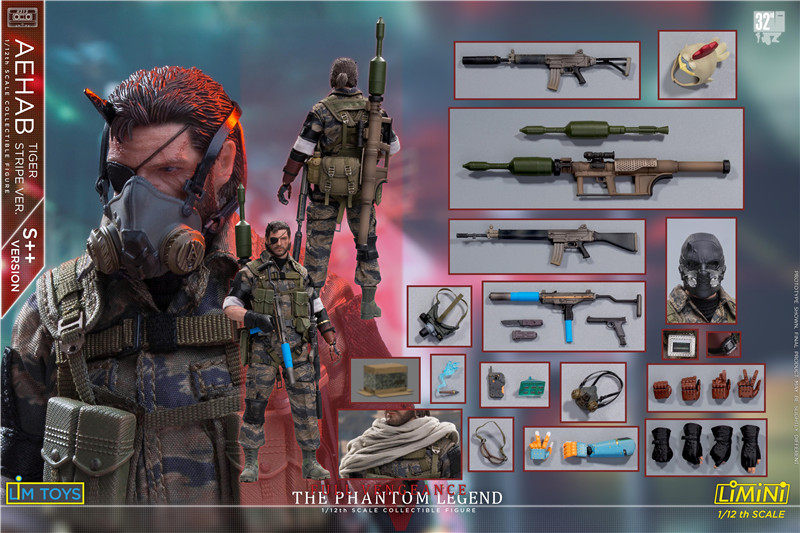 LIMTOYS 1/12 Metal Gear Ishmel Solid Snake 6
