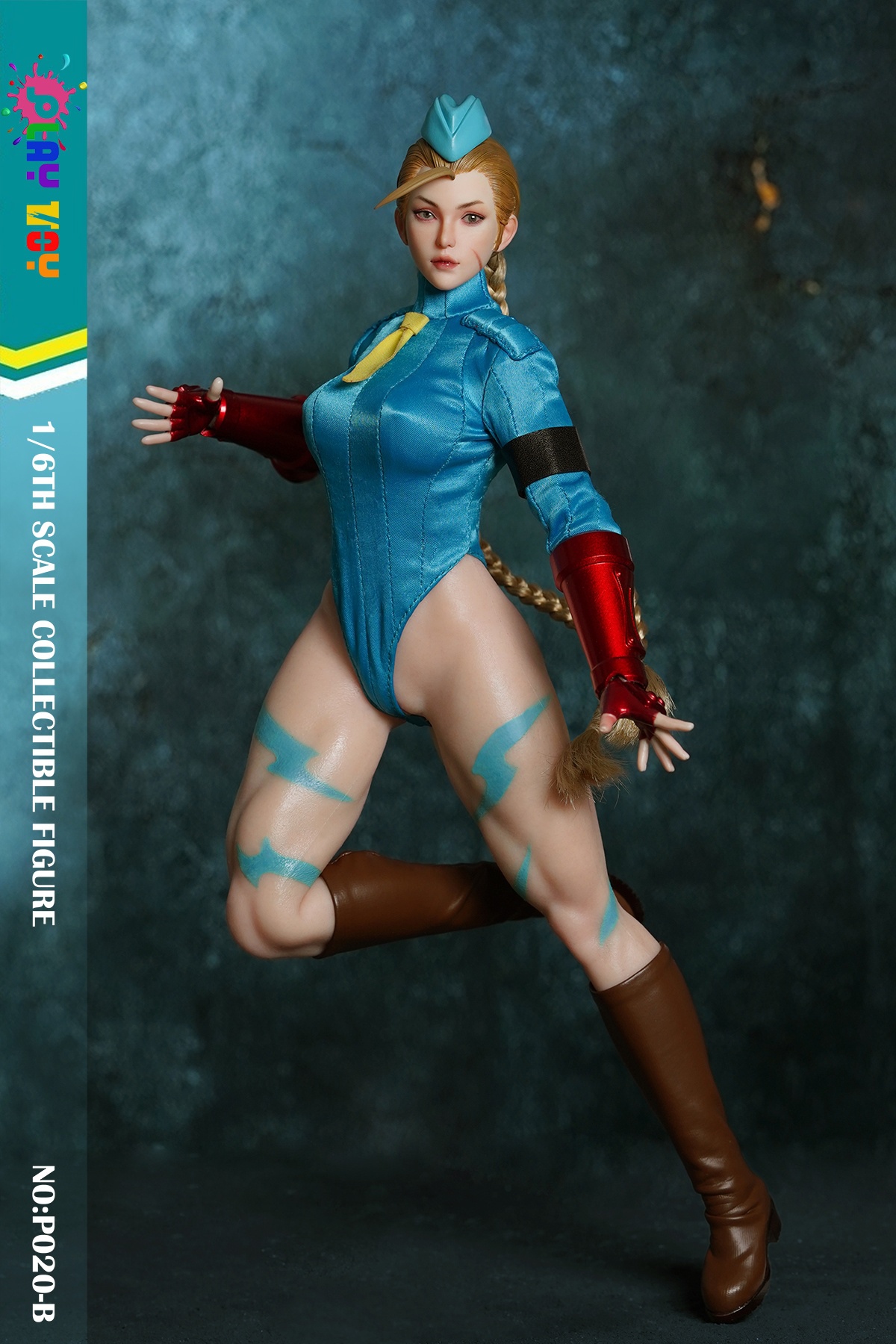 PLAY TOY P020A 1/6 Street Girl Female Fighter Cammy (3-7