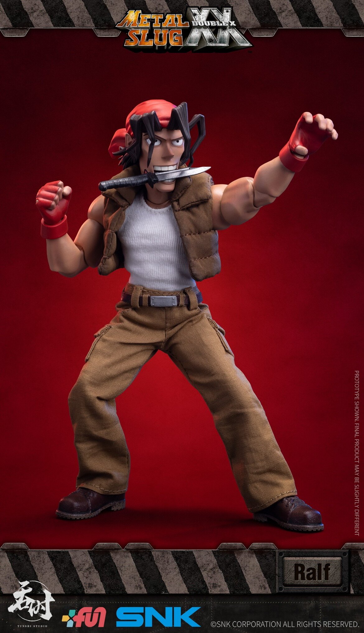1/12 TUNSHI Studio KOF XX TS-010 RALF JONES / CLARK STILL PVC