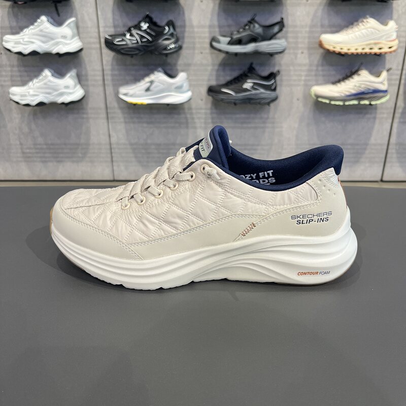 Skechers Men's Lightweight Breathable Mesh Casual Cloud-Feel Slip-On Shoes, Same Style as Tony Leung, 232619 Skechers Men's Lightweight Breathable Mesh Casual Cloud-Feel Slip-On Shoes, Same Style as Tony Leung, 232619