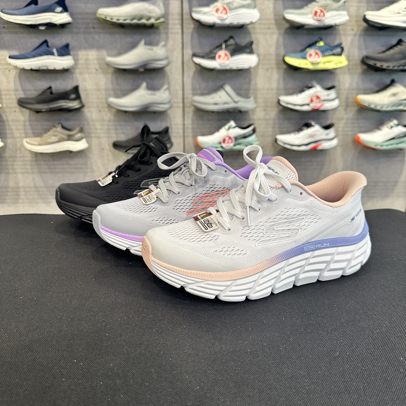 Skechers Skechers Women's Cushioning and Wear-Resistant Running Shoes, Simple, Lightweight and Resilient Professional Running Shoes 129760