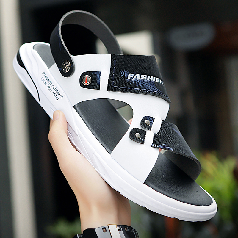 Sandales homme en PU - Ref 3449715 Image 5