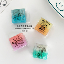 Spot Japan brings back Snoopy cartoon stationery mini cute eraser student supplies