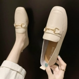 Tide, металлическая обувь, популярно в интернете, коллекция 2021, тренд сезона, в корейском стиле