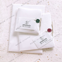 Domestic stock-Italian am paper ZECCHI handmade fire paint watercolor book  paper four-sided burrs