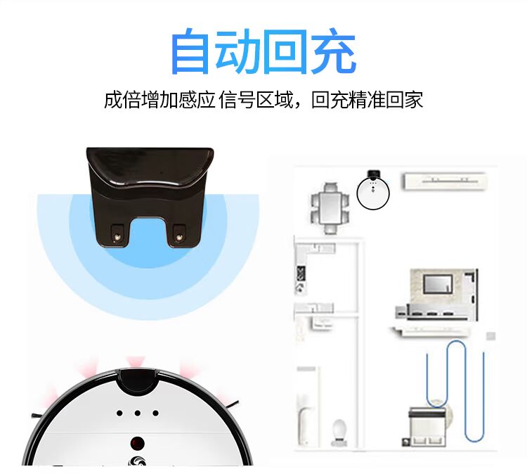 Fengrui quét robot nhà máy hút bụi tự động 9R quét bụi lau sàn thông minh - Robot hút bụi xiaomi máy hút bụi
