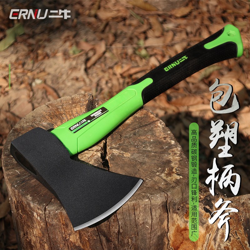 Axe knife home with wood splitting artifact steel strike outdoor wood cutting tool woodworking trumpet axe open mountain tomahawk