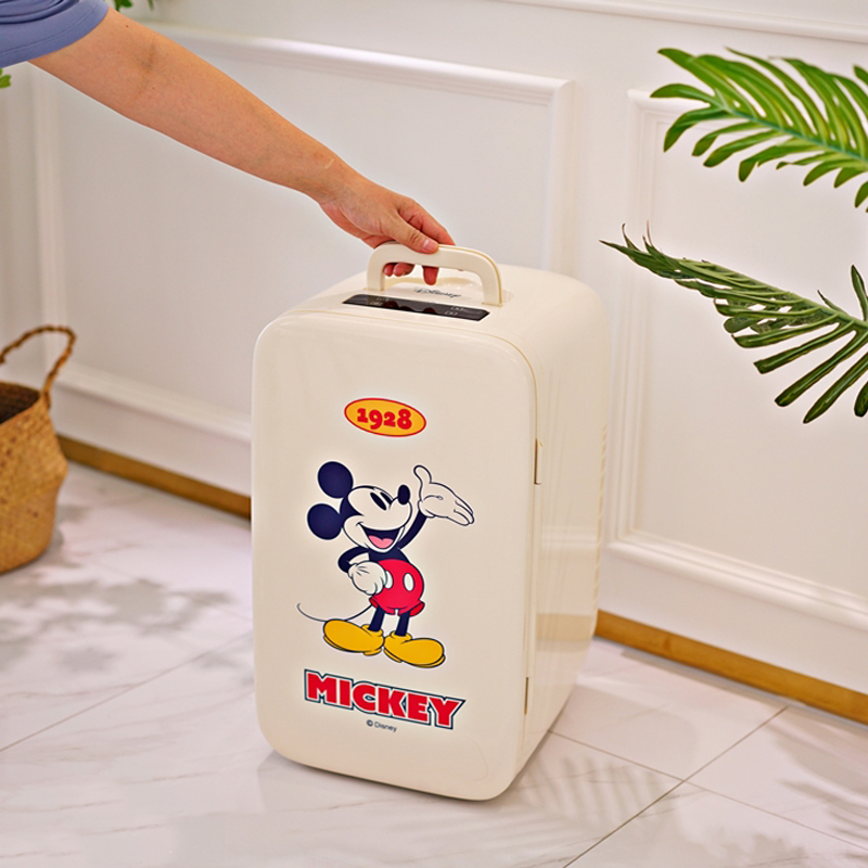 In-Stock Mickey Refrigerator, Beauty Refrigerator, Mask Refrigerator, Cosmetics Snack Refrigerator, Car Refrigerator, Heating and Insulation Box