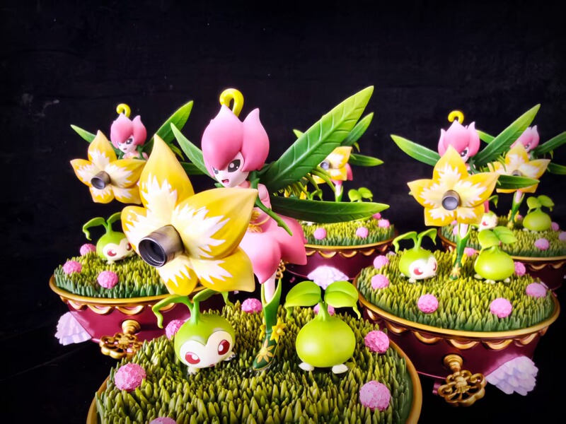 Mine Flower Fairy Music Box Maple Leaf Garden Gk Figure Mine Flower Fairy Music Box Maple Leaf Garden Gk Figure