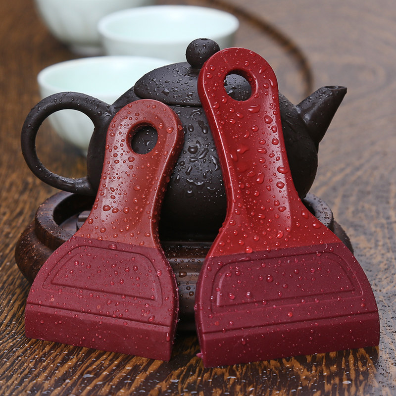 Tea tray cleaning brush tea table sweeping tea dregs kung fu tea set accessories environmental protection plastic rubber tea brush tea ceremony tea brush