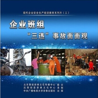 Enterprise Crew Three violators of accident noodles View employees Safety cautionary education Training film Audiovisual Disc 2DVD