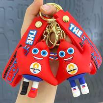 2024 Paris Olympic Games mascot Friget doll pendant keychain school bag pendant commemorative gift