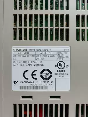 New Original Yaskawa Drive SGDM-30ADA SGDM-30ADA-V Warranty One Year Spot