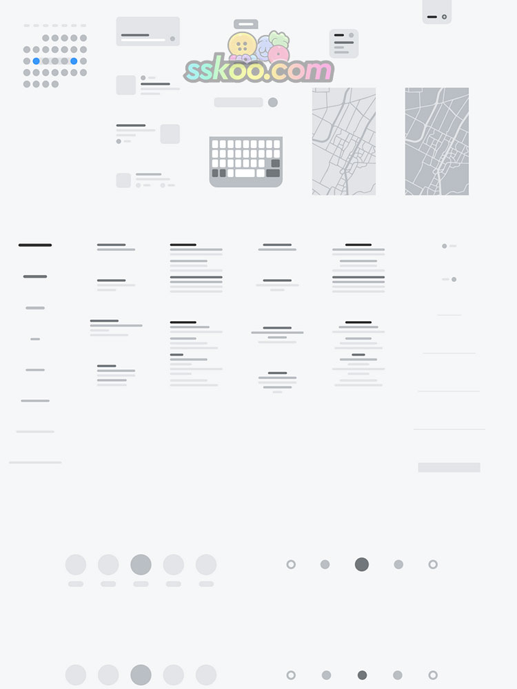 简约APP应用线框套件低保真交互原型UI组件xd界面设计素材sketch插图6