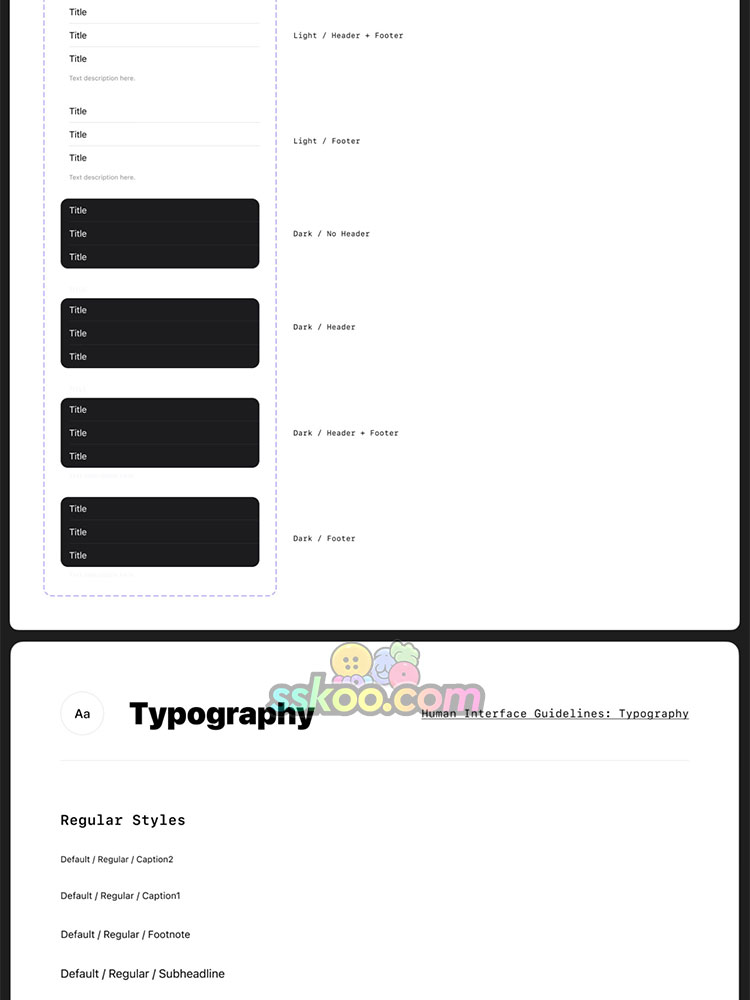 iOS15苹果iPhone手机UI界面组件设计标准规范模板figma素材模板插图44