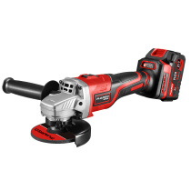 Angle grinder rechargeable polishing machine household cutting machine Lang hand grinder power tool De grinding wheel Pu lithium battery