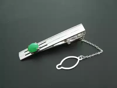 900 Sterling Silver Foreign Tie clip