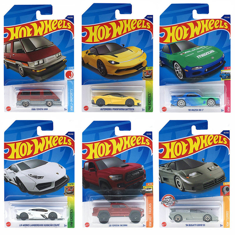 Hot Wheels Hot Little Sports Car Model Toy Alloy Kidsren's Car Koenigsegg Toyota Hummer 22H 22J