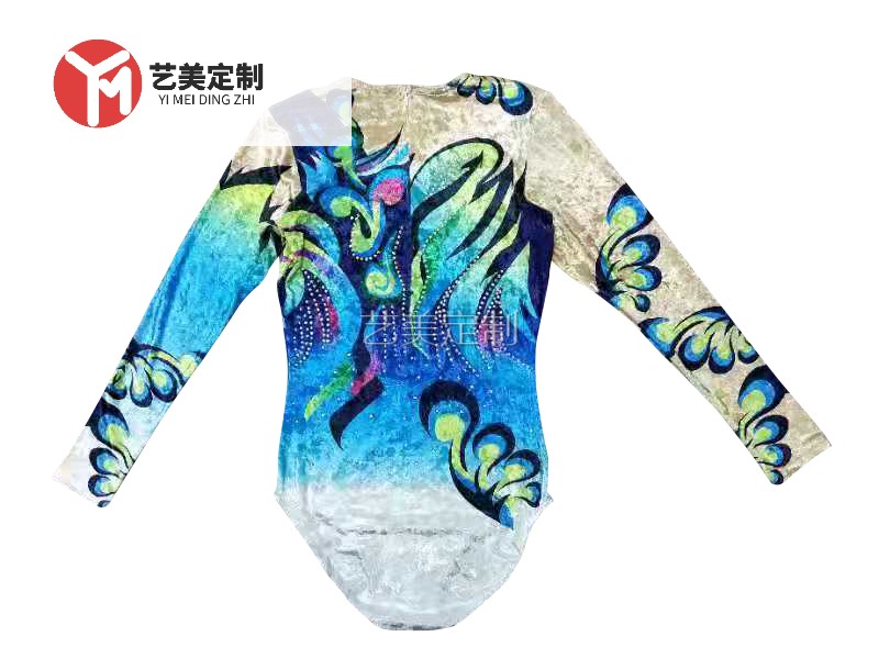 Professional custom aerobics performance costume Fox Game performance clothing sports clothing female models