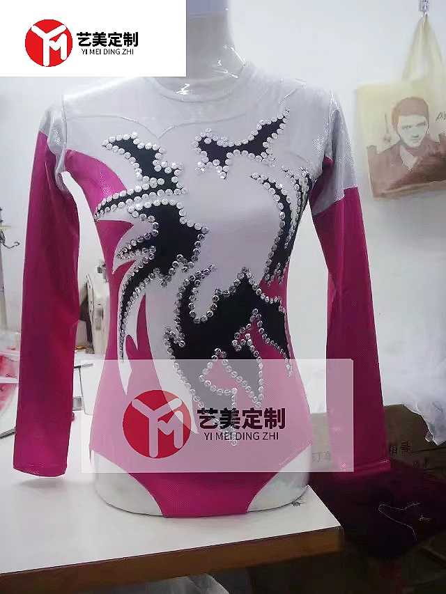 Art Beauty Customised Competitive Bodybuilding Bodysuit Skills Bodybuilding Drills Suit Art Competition Cheerleading Women's Performance Professional