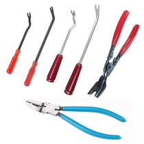 Car buckle pliers rubber buckle screwdriver removal door panel trim panel clip special lifting tool