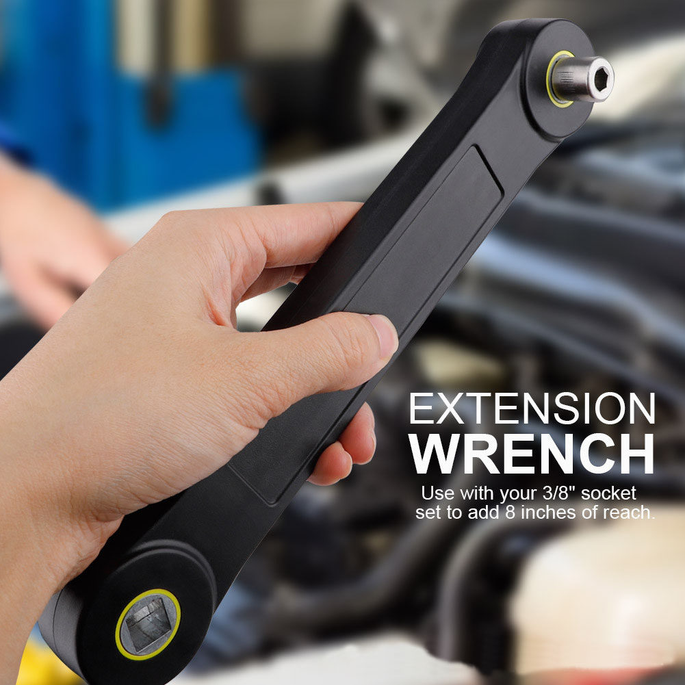 Versatile extension of small wrench universal adjustable manual torque live wrench multifunction home steam repair sleeve wrench