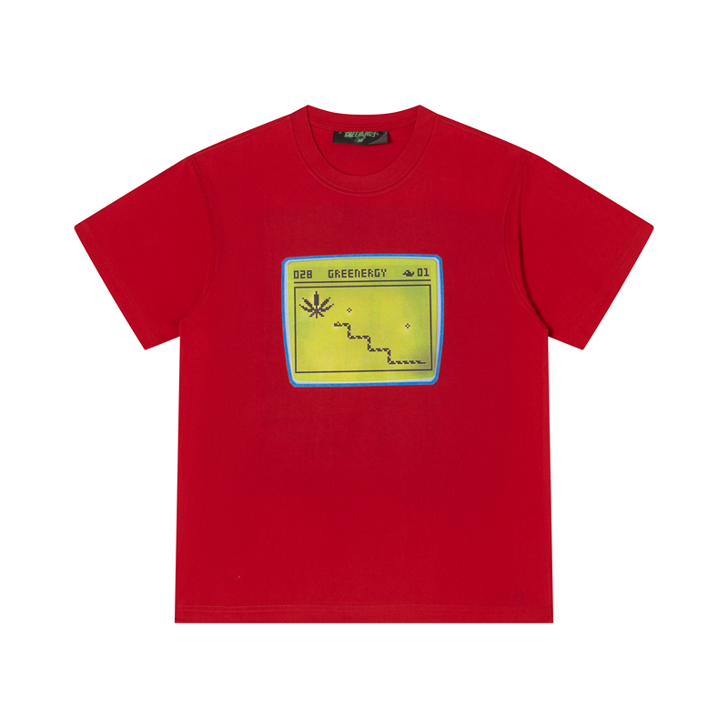 Green Energy Greenergy Snake Game Print T-Shirt Snake Game Tee Green Energy Greenergy Snake Game Print T-Shirt Snake Game Tee